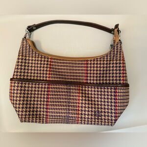 Lauren Ralph Lauren Houndstooth Shoulder Bag | Classic Preppy